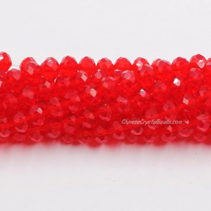 70 pieces 8x10mm Crystal Rondelle Bead,med siam