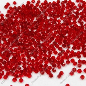 700pcs 3mm chinese crystal bicone beads, Siam